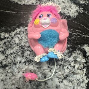 Mattel Pocket Popples Cribsy 3 Inch Mini Plush Posable Figure 1986 Vintage
